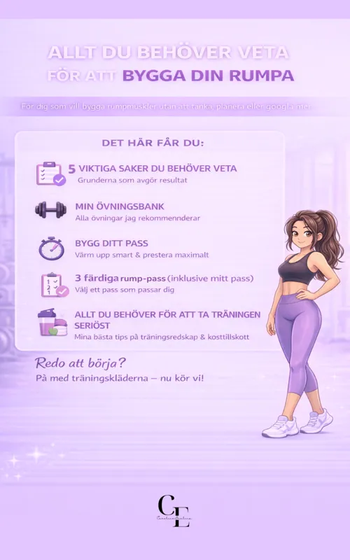 Träningsschema - Bygg din rumpa