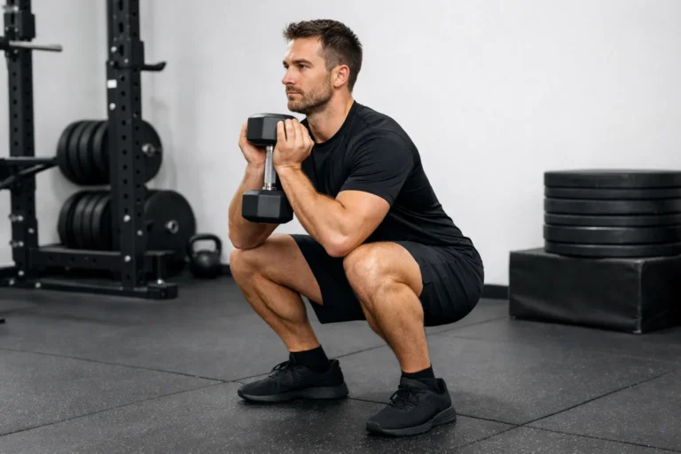 Goblet squat – teknik, muskler & utförande – teknik och utförande